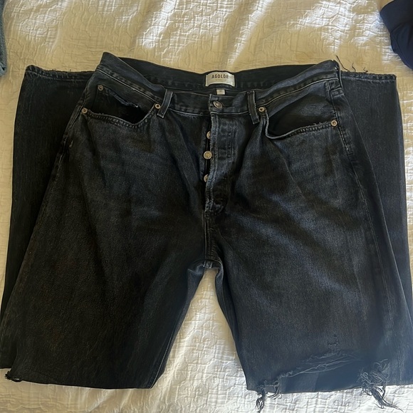 Agolde Lana Mid Rise Jeans - Picture 1 of 3